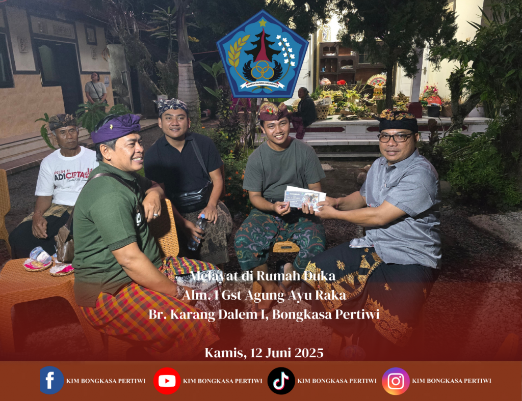 Melayat di Rumah Duka Br. Karang Dalem I